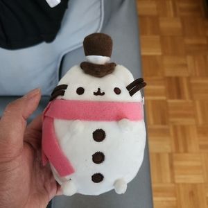 Snowman pusheen